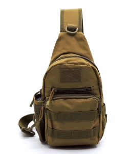 Military Canvas SLing Backpack TR1710 KHAKI